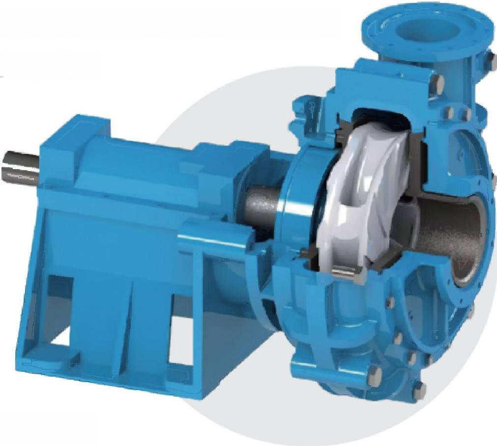 Ceramic slurry pump ZJT series
